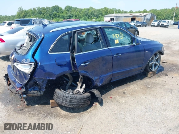 2016 Audi Q5 Premium Plus with VIN WA1D7AFPXGA046635, listed as a IAAI auction lot 42634448 with Not provided miles and . Bid and sale history available at DreamBid. Image 4.