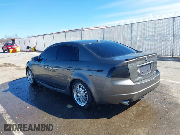 2007 Acura TL with VIN 19UUA66287A018262, listed as a IAAI auction lot 41867846 with 241,543 mi miles. Bid and sale history available at carsss.com. Image 3.