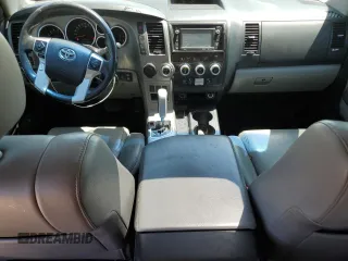 2017 Toyota Sequoia Limited with VIN 5TDKY5G14HS068436, listed as a Copart auction lot 52301095 with 185,489 mi miles and Salvage Title. Bid and sale history available at carsss.com. Image 8.