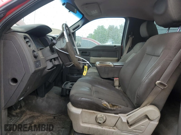 2009 Ford F-150 XL with VIN 1FTRF12W09KB82930, listed as a Copart auction lot 54966505 with 328,094 mi miles and Clean Title. Bid and sale history available at carsss.com. Image 7.