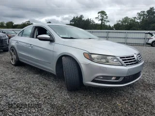 2013 Volkswagen CC R-Line with VIN WVWBP7AN4DE505247, listed as a Copart auction lot 74237984 with 0 mi miles and Salvage Title. Bid and sale history available at carsss.com. Image 4.