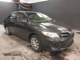 2013 Toyota Corolla L with VIN 2T1BU4EEXDC025315, listed as a IAAI auction lot 40978281 with 106,597 mi miles and . Bid and sale history available at carsss.com. Image 1.