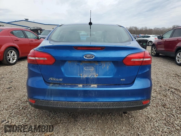 2018 Ford Focus SE with VIN 1FADP3F29JL274455, listed as a Copart auction lot 53339445 with 67,294 mi miles and Non repairable. Bid and sale history available at DreamBid. Image 6.