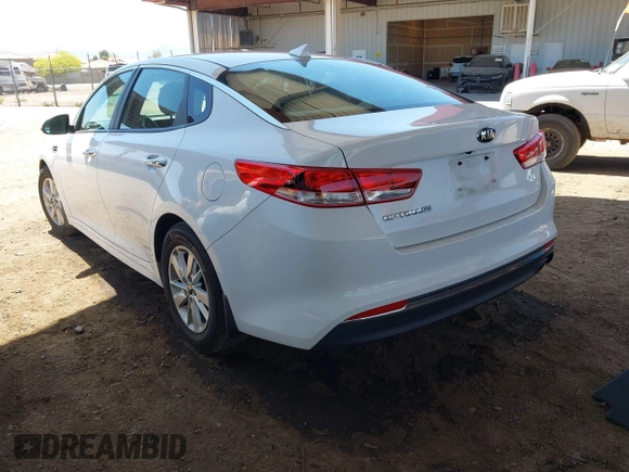 2017 Kia Optima LX with VIN 5XXGT4L34HG152960, listed as a IAAI auction lot 42115041 with 88,595 mi miles. Bid and sale history available at carsss.com. Image 3.