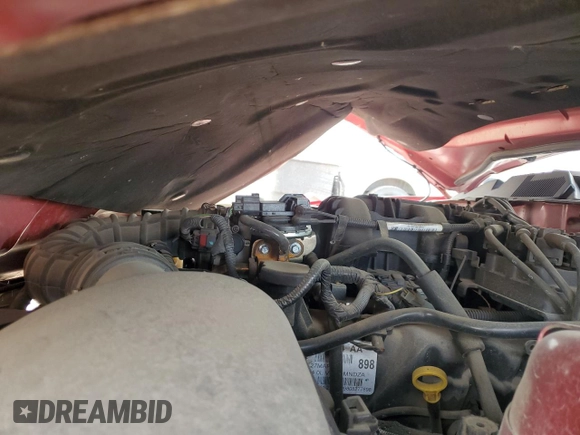 2010 Ford Mustang V6 with VIN 1ZVBP8EN6A5127893, listed as a Copart auction lot 49240375 with 152,874 mi miles and Salvage Title. Bid and sale history available at carsss.com. Image 11.