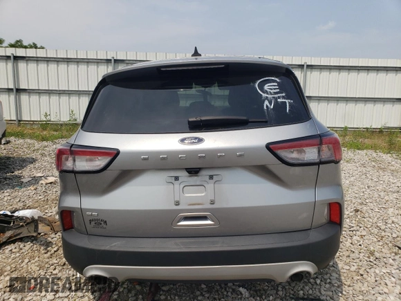 2021 Ford Escape SE с VIN 1FMCU0G68MUB34857, выставлен на аукционе Copart как лот 60312255 с пробегом 43 492 миль миль и Списание • Salvage title. История ставок и продаж доступна на DreamBid. Изображение 6.