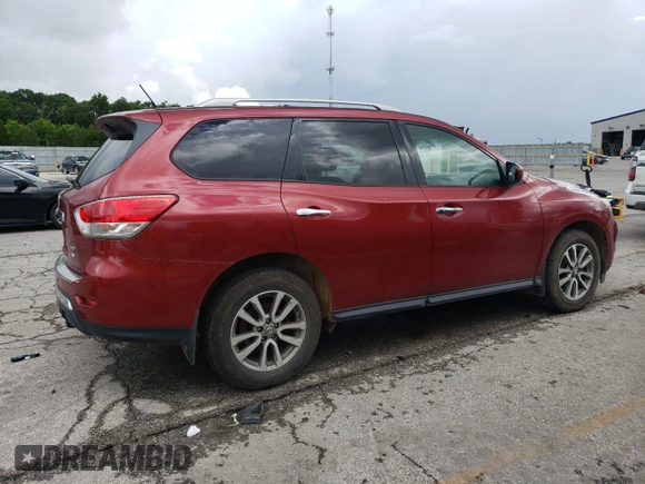2014 Nissan Pathfinder S with VIN 5N1AR2MM3EC672574, listed as a Copart auction lot 60650325 with 139,558 mi miles and Salvage title. Bid and sale history available at DreamBid. Image 3.