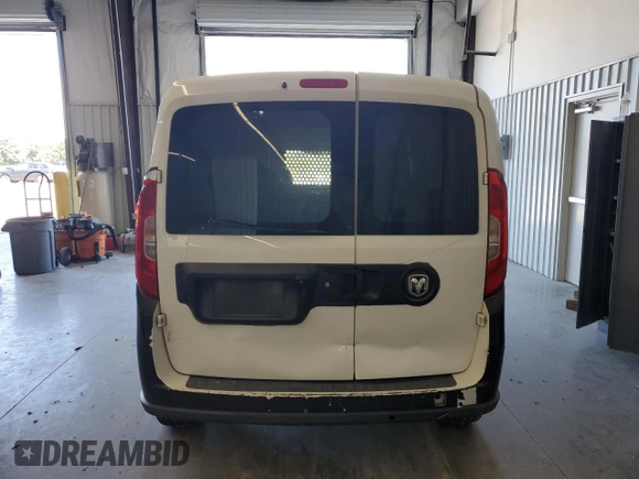 2016 Ram ProMaster City Cargo Tradesman SLT with VIN ZFBERFBT0G6C18409, listed as a Copart auction lot 67853264 with 300,749 mi miles and Salvage Title. Bid and sale history available at DreamBid. Image 6.