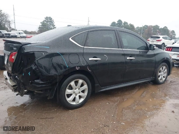 2017 Nissan Sentra SV with VIN 3N1AB7AP1HY281426, listed as a IAAI auction lot 41000477 with 129,720 mi miles. Bid and sale history available at carsss.com. Image 4.