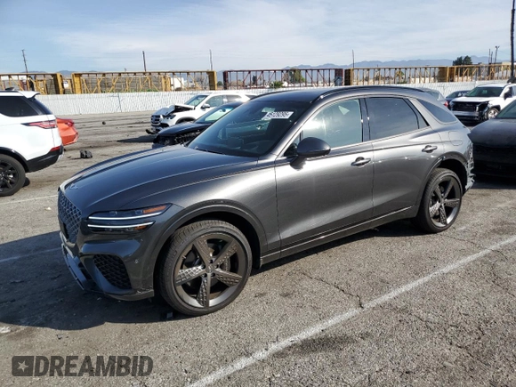 2024 Genesis GV70 Sport с VIN 5NMMCDTC2RH003145, выставлен на аукционе Copart как лот 45129295 с пробегом 10 074 миль миль и Списание • Salvage title. История ставок и продаж доступна на DreamBid. Изображение 1.