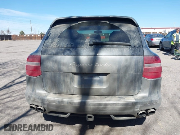 2008 Porsche Cayenne Turbo with VIN WP1AC29P48LA81584, listed as a IAAI auction lot 41805382 with 152,025 mi miles. Bid and sale history available at carsss.com. Image 16.