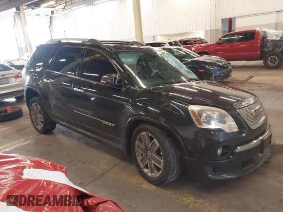2011 GMC Acadia Denali with VIN 1GKKVTED4BJ275749, listed as a IAAI auction lot 41156654 with Not Provided miles. Bid and sale history available at carsss.com. Image 1.