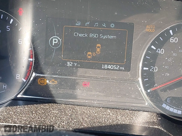 2015 Kia Optima SX Turbo with VIN 5XXGR4A65FG380362, listed as a IAAI auction lot 41443086 with 184,052 mi miles. Bid and sale history available at carsss.com. Image 15.