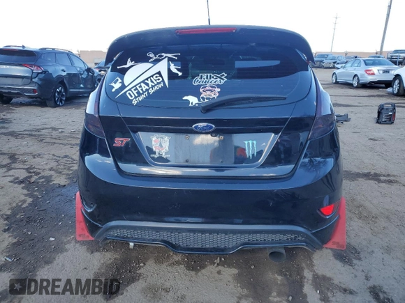 2019 Ford Fiesta ST with VIN 3FADP4GX8KM153352, listed as a Copart auction lot 88704555 with 101,052 mi miles and Salvage Title. Bid and sale history available at carsss.com. Image 6.
