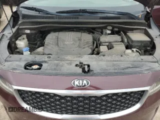 2015 Kia Sedona EX with VIN KNDMC5C13F6063903, listed as a Copart auction lot 44789095 with 108,378 mi miles and Salvage Title. Bid and sale history available at carsss.com. Image 12.
