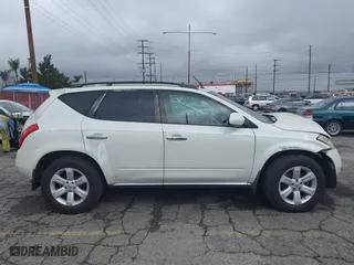 2007 Nissan Murano SL with VIN JN8AZ08T07W501393, listed as a IAAI auction lot 41910351 with 207,977 mi miles. Bid and sale history available at carsss.com. Image 14.
