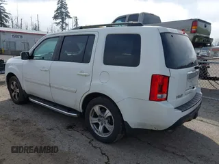 2013 Honda Pilot EX-L with VIN 5FNYF4H68DB036950, listed as a IAAI auction lot 41877107 with 178,435 mi miles and . Bid and sale history available at carsss.com. Image 3.
