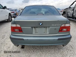 2003 BMW 5 Series 540i with VIN WBADN53453GF71025, listed as a Copart auction lot 72276964 with 0 mi miles and Clean Title. Bid and sale history available at carsss.com. Image 6.