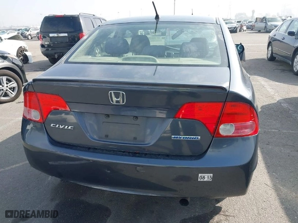 2008 Honda Civic Hybrid with VIN JHMFA36288S003759, listed as a IAAI auction lot 41468722 with NaN miles. Bid and sale history available at carsss.com. Image 16.