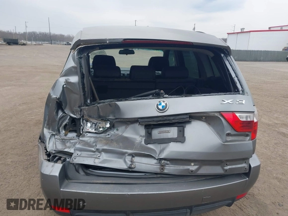 2009 BMW X3 xDrive30i with VIN WBXPC934X9WJ27487, listed as a IAAI auction lot 41677621 with 191,102 mi miles. Bid and sale history available at carsss.com. Image 6.