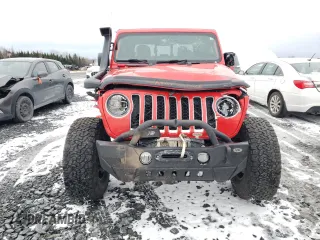2020 Jeep Gladiator Overland with VIN 1C6HJTFG9LL152701, listed as a Copart auction lot 80737794 with 61,654 mi miles and Salvage title. Bid and sale history available at DreamBid. Image 5.