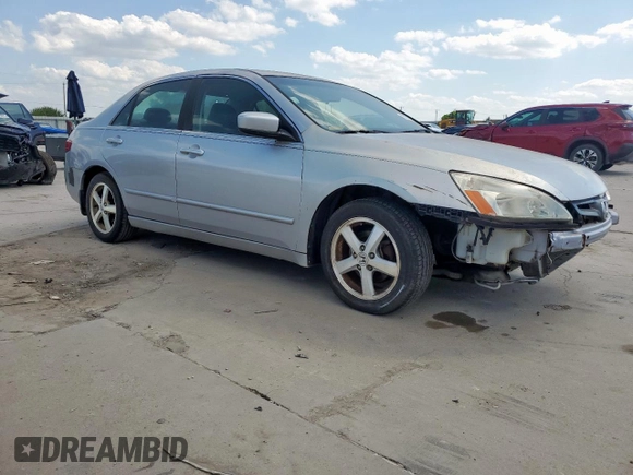 2005 Honda Accord EX-L z VIN 1HGCM56825A013329, wystawiony jako Copart lot #57798015 z przebiegiem 150 888 mil mil oraz Czysty tytuł • Clean title. Historia ofert i sprzedaży dostępna na DreamBid. Obrazek 4.