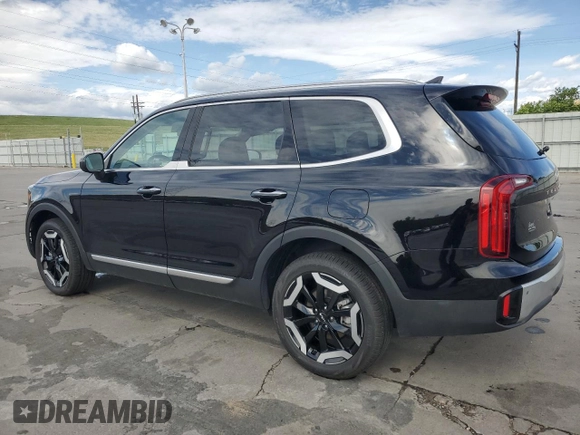 2024 Kia Telluride S with VIN 5XYP6DGC1RG500941, listed as a Copart auction lot 55522735 with 7,172 mi miles and Salvage title. Bid and sale history available at DreamBid. Image 2.