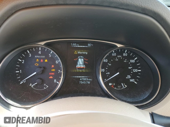 2015 Nissan Rogue SV with VIN KNMAT2MT6FP551478, listed as a Copart auction lot 51217215 with 47,083 mi miles and Salvage Title. Bid and sale history available at DreamBid. Image 9.