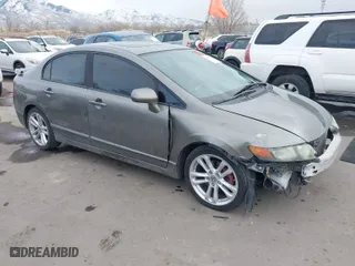 2008 Honda Civic Sdn Si with VIN 2HGFA55598H708796, listed as a IAAI auction lot 41410078 with 105,752 mi miles. Bid and sale history available at carsss.com. Image 1.