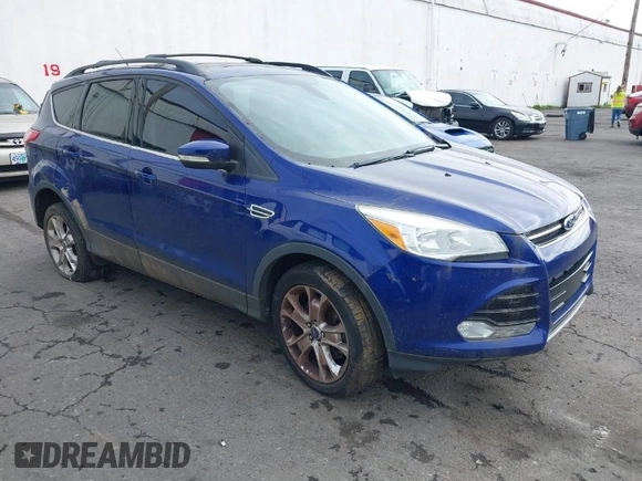 2013 Ford Escape SEL with VIN 1FMCU9HX0DUD89188, listed as a IAAI auction lot 42025465 with 161,590 mi miles. Bid and sale history available at carsss.com. Image 1.