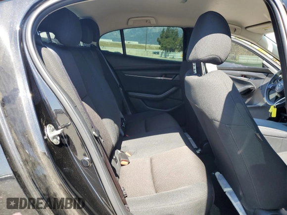 2025 Mazda 3 S with VIN 3MZBPAAM0SM453639, listed as a Copart auction lot 48355455 with 3,589 mi miles and Salvage Title. Bid and sale history available at DreamBid. Image 11.