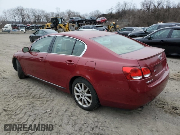 2006 Lexus GS 300 with VIN JTHCH96S160018887, listed as a Copart auction lot 86942974 with 196,725 mi miles and Non Repairable. Bid and sale history available at DreamBid. Image 2.