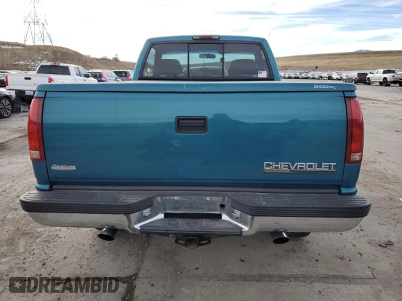 1998 Chevrolet Silverado 1500 with VIN 1GCEK14R1WZ263424, listed as a Copart auction lot 81966434 with 96,078 mi miles and Salvage Title. Bid and sale history available at DreamBid. Image 6.