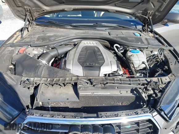 2016 Audi A7 3.0 Premium Plus with VIN WAUWGAFC2GN105498, listed as a IAAI auction lot 41488062 with 120,393 mi miles. Bid and sale history available at carsss.com. Image 10.