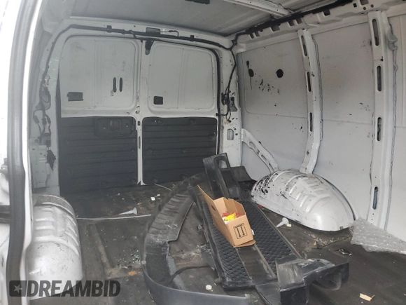 2020 Chevrolet Express Cargo Van with VIN 1GCWGAFG3L1265011, listed as a Copart auction lot 88494125 with 101,407 mi miles and Clean Title. Bid and sale history available at carsss.com. Image 10.