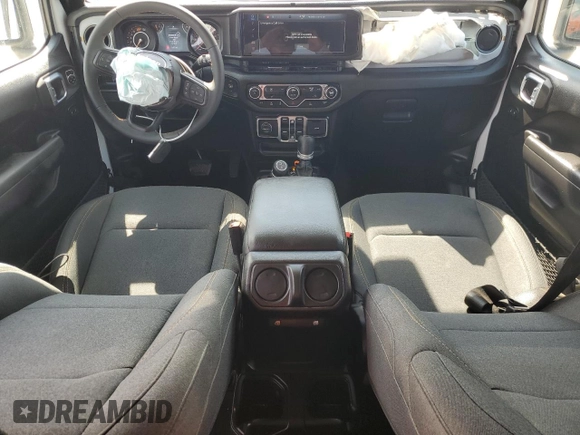 2025 Jeep Wrangler Sport S z VIN 1C4PJXDN6SW511299, wystawiony jako Copart lot #52954515 z przebiegiem 1 679 mil mil oraz Szkoda całkowita • Salvage title. Historia ofert i sprzedaży dostępna na DreamBid. Obrazek 8.