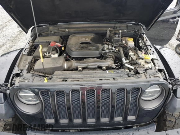 2020 Jeep Wrangler Unlimited Recon с VIN 1C4HJXFNXLW263190, выставлен на аукционе Copart как лот 58929595 с пробегом 46 339 миль миль и Списание • Salvage title. История ставок и продаж доступна на DreamBid. Изображение 12.