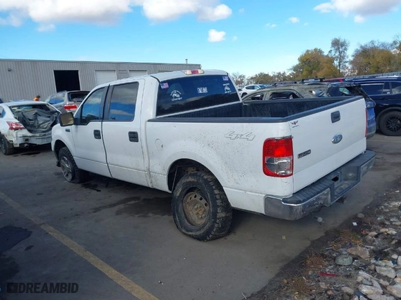 2007 Ford F-150 XLT with VIN 1FTPW14567KD58999, listed as a IAAI auction lot 40896476 with 210,997 mi miles. Bid and sale history available at carsss.com. Image 3.