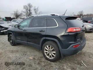 2014 Jeep Cherokee Limited with VIN 1C4PJMDS0EW169860, listed as a Copart auction lot 86389624 with 185,121 mi miles and Salvage Title. Bid and sale history available at carsss.com. Image 2.