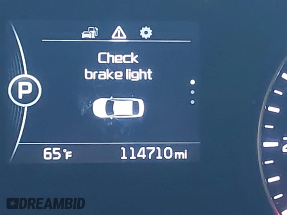 2017 Kia Optima LX with VIN KNAGT4L35H5137739, listed as a IAAI auction lot 42116643 with 114,710 mi miles. Bid and sale history available at carsss.com. Image 16.