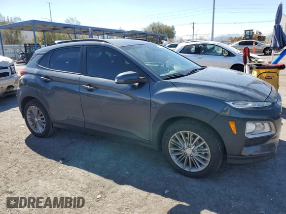 2020 Hyundai Kona SEL with VIN KM8K22AA2LU546894, listed as a Copart auction lot 49510475 with 35,011 mi miles and Salvage Title. Bid and sale history available at DreamBid. Image 4.