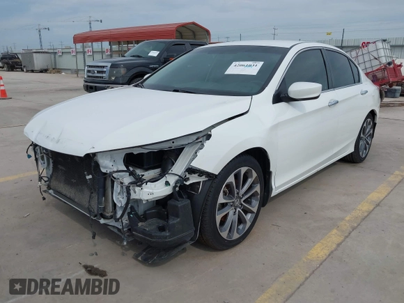 2015 Honda Accord Sport with VIN 1HGCR2F59FA176437, listed as a IAAI auction lot 42061031 with 106,069 mi miles and . Bid and sale history available at DreamBid. Image 19.