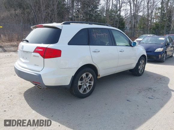 2008 Acura MDX with VIN 2HNYD28248H544396, listed as a IAAI auction lot 41954494 with 195,000 mi miles and . Bid and sale history available at DreamBid. Image 4.