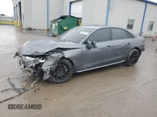 2021 Audi A4 S line Premium Plus with VIN WAUEAAF49MN010227, listed as a Copart auction lot 44346095 with 63,603 mi miles and Salvage Title. Bid and sale history available at DreamBid. Image 1.