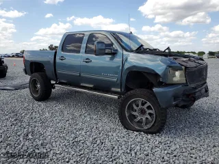 2009 Chevrolet Silverado 1500 LTZ with VIN 3GCEK33349G288587, listed as a Copart auction lot 52028095 with 123,469 mi miles and Clean Title. Bid and sale history available at carsss.com. Image 4.