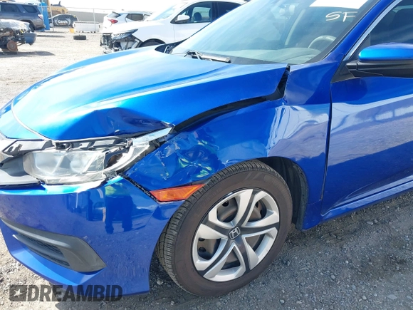 2016 Honda Civic Sedan LX with VIN 19XFC2F58GE248613, listed as a IAAI auction lot 41888971 with 171,929 mi miles. Bid and sale history available at carsss.com. Image 6.
