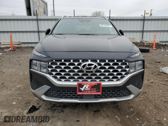 2022 Hyundai Santa Fe SEL with VIN 5NMS2DAJ7NH379569, listed as a Copart auction lot 89164455 with 79,858 mi miles and Salvage Title. Bid and sale history available at carsss.com. Image 5.