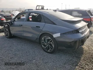 2023 Hyundai IONIQ 6 Limited with VIN KMHM54AA0PA036207, listed as a Copart auction lot 86323444 with 48,498 mi miles and Salvage Title. Bid and sale history available at carsss.com. Image 2.