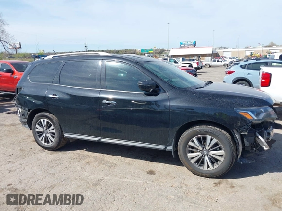 2017 Nissan Pathfinder Platinum with VIN 5N1DR2MN1HC905233, listed as a IAAI auction lot 41937330 with 117,326 mi miles. Bid and sale history available at carsss.com. Image 14.