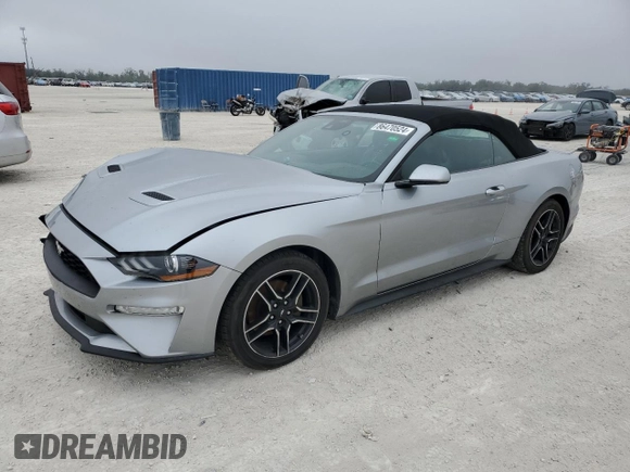 2021 Ford Mustang EcoBoost с VIN 1FATP8UHXM5116683, выставлен на аукционе Copart как лот 86470524 с пробегом 76 093 миль миль и Списание • Salvage title. История ставок и продаж доступна на DreamBid. Изображение 1.
